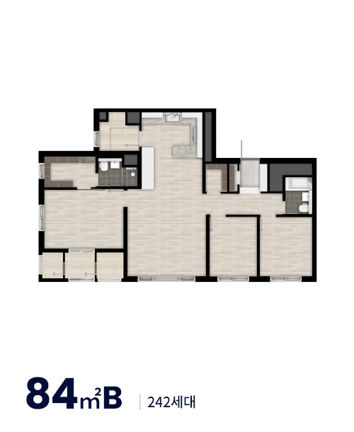 84㎡B